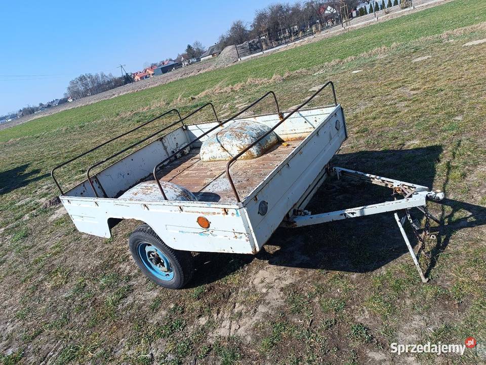 Przyczepka do quada traktorka 160x190 Do samochodów osobowych Przyczepy i naczepy Czermin