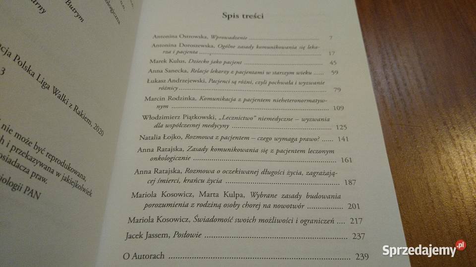 rozmawiać z pacjentem anatomia komunikacji Poradniki, albumy i reportaże Poradniki, albumy i reportaże Gdańsk sprzedam