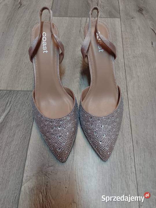 41 Coast Bogato zdobione czółenka wieczorowe z tkanina Kraków sprzedam