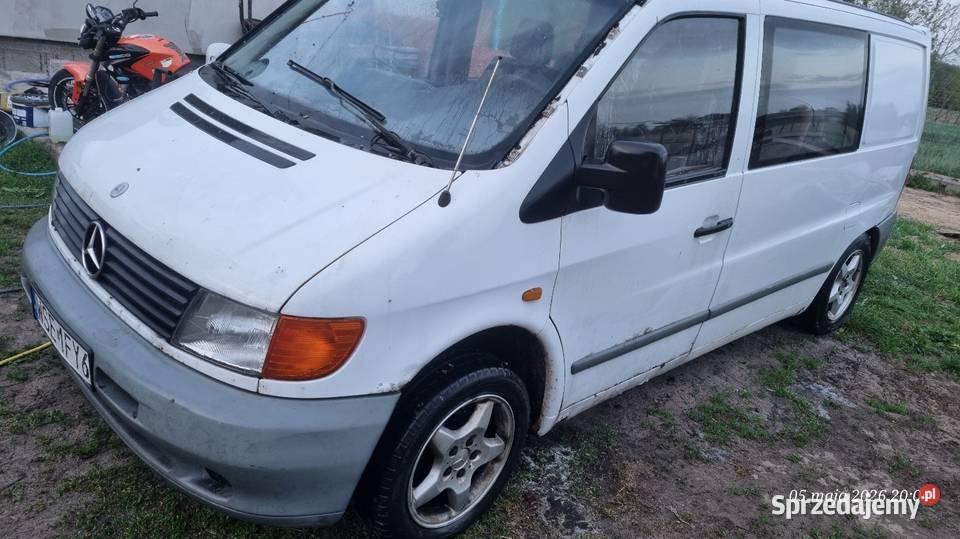 Mercedes Vito 1999r 5os Opłaty do lipca Sierpc
