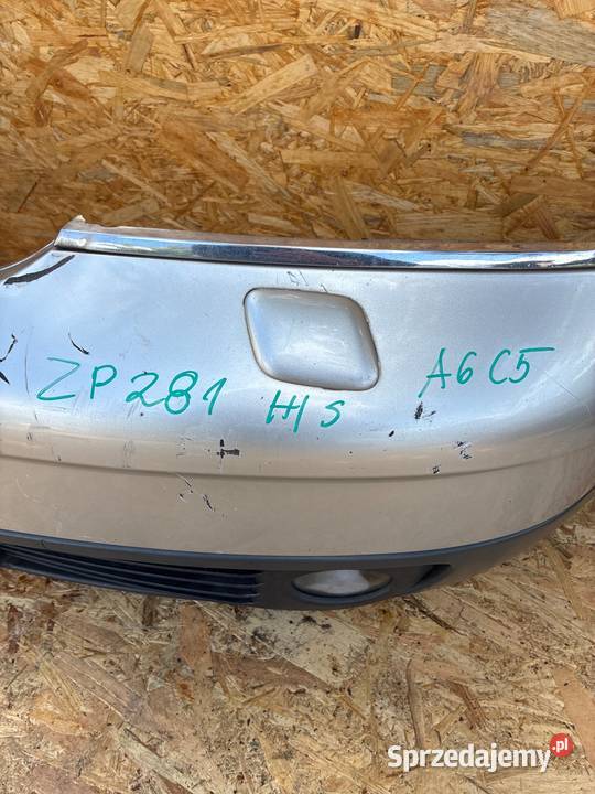 Audi A6 C5 ZDERZAK PRZÓD PRZEDNI HALOGEN Sprysk Słowikowo sprzedam