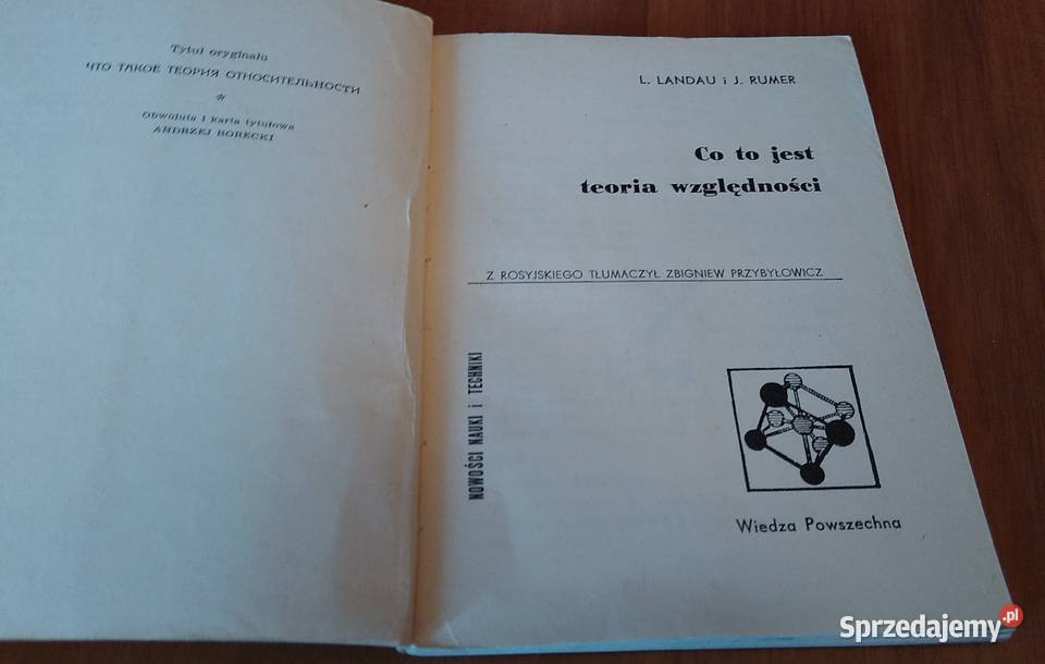 Co to jest teoria względności Lev Landau i Jurij Gdańsk