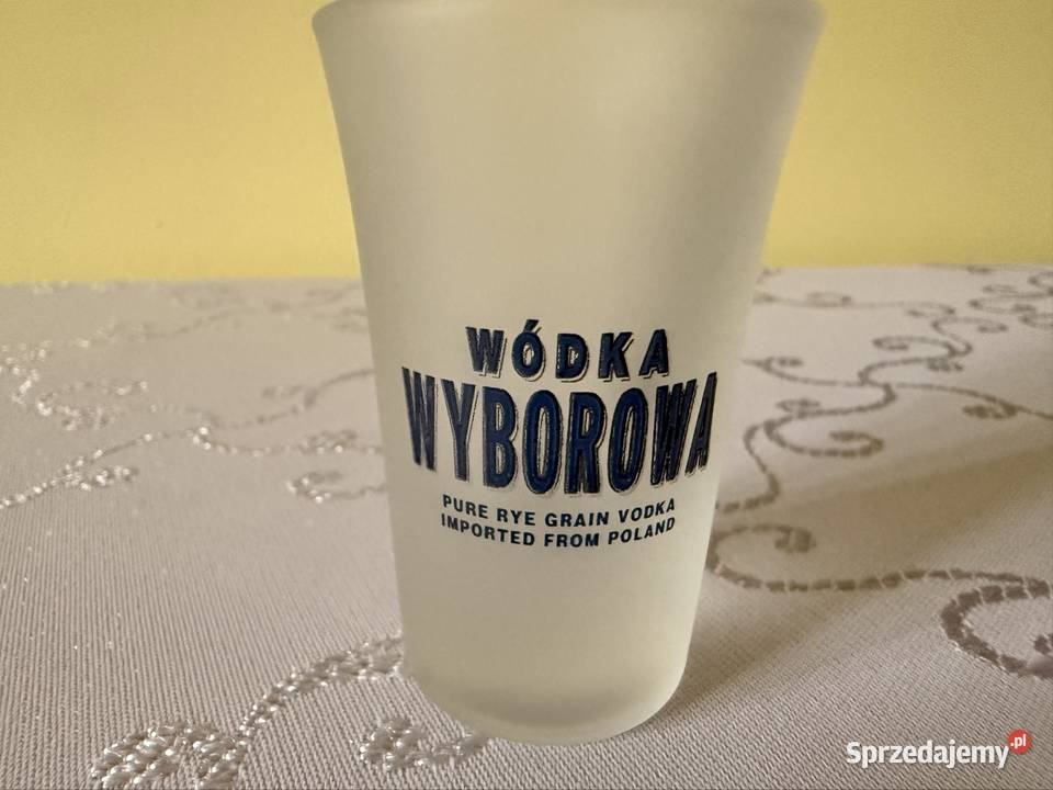 Kieliszek Mleczny Wódka Wyborowa Szklany Czerwionka-Leszczyny