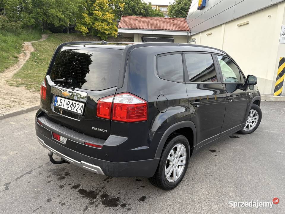 Chevrolet Orlando 7 osobowy garażowany Piotrków Trybunalski