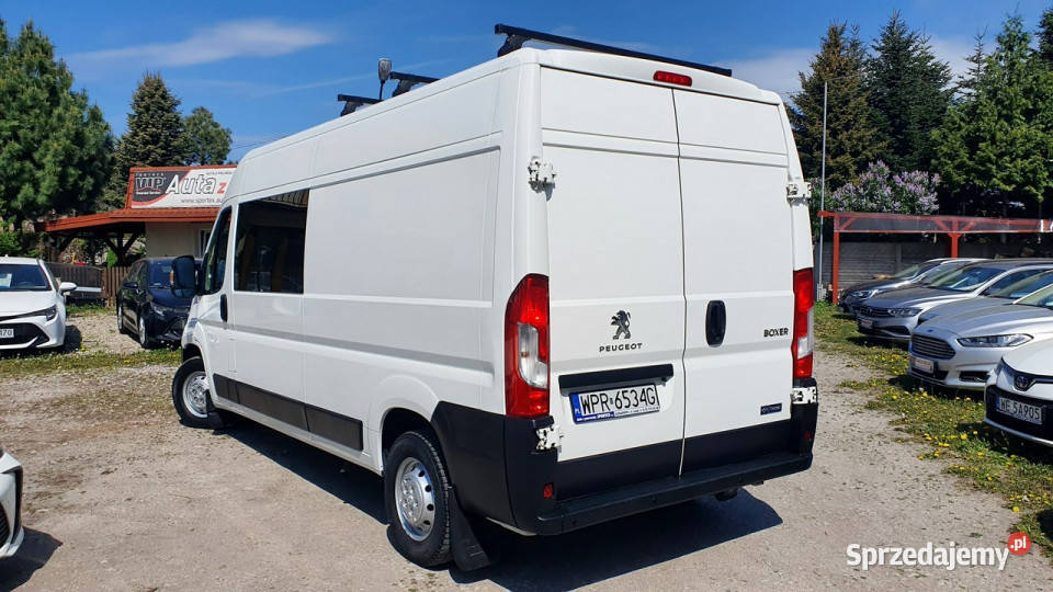 Peugeot Boxer Brygadówka 6 osób20HDI 130 L3H2 elektryczne lusterka Aleksandrów Łódzki