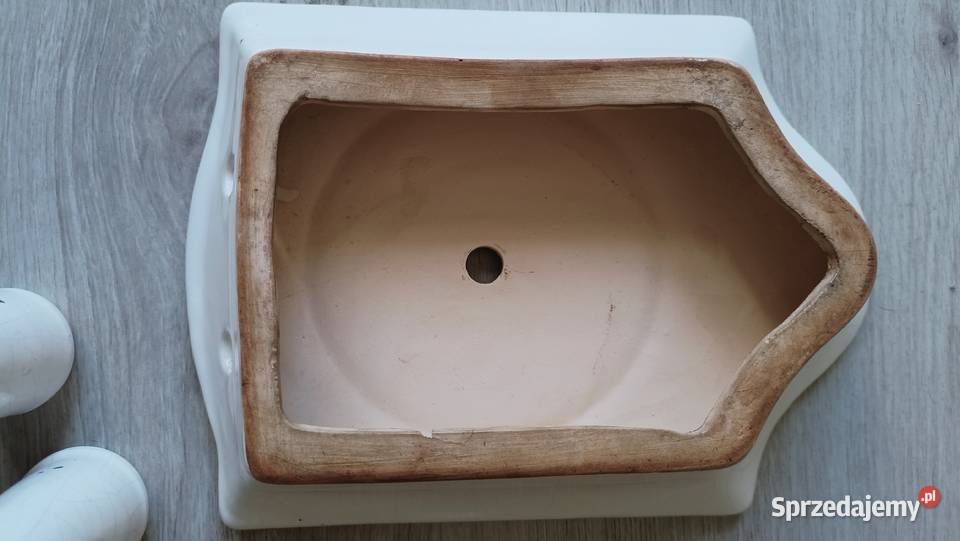 Zegar ścienny ceramiczny PRL Dom i Ogród Łódź