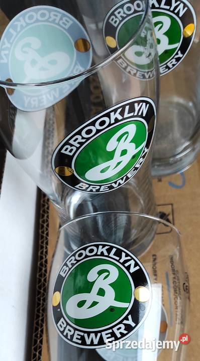 BROOKLYN szklanki do piwa 05l NOWE 6 Olsztyn