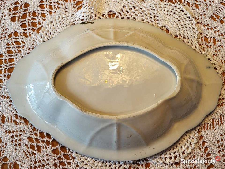 Stara piękna kobaltowa paterka Gdańsk