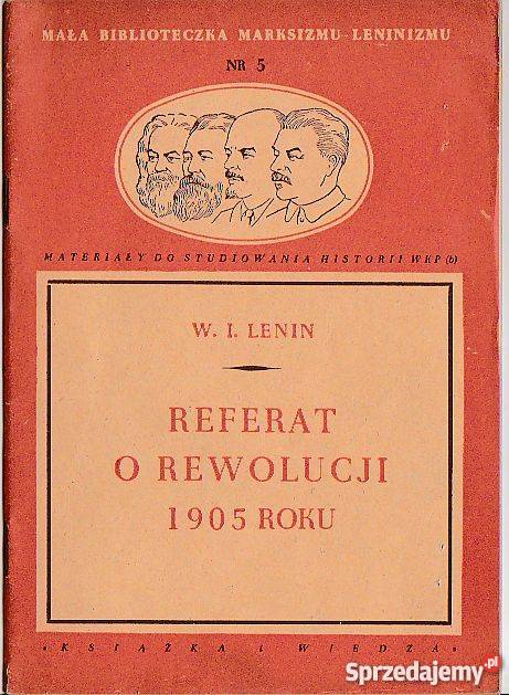 7129 REFERAT O REWOLUCJI 1905 ROKU MAŁA Czyrna