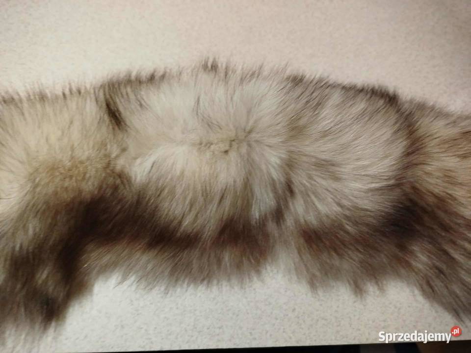 Kołnierz prawdziwe futro