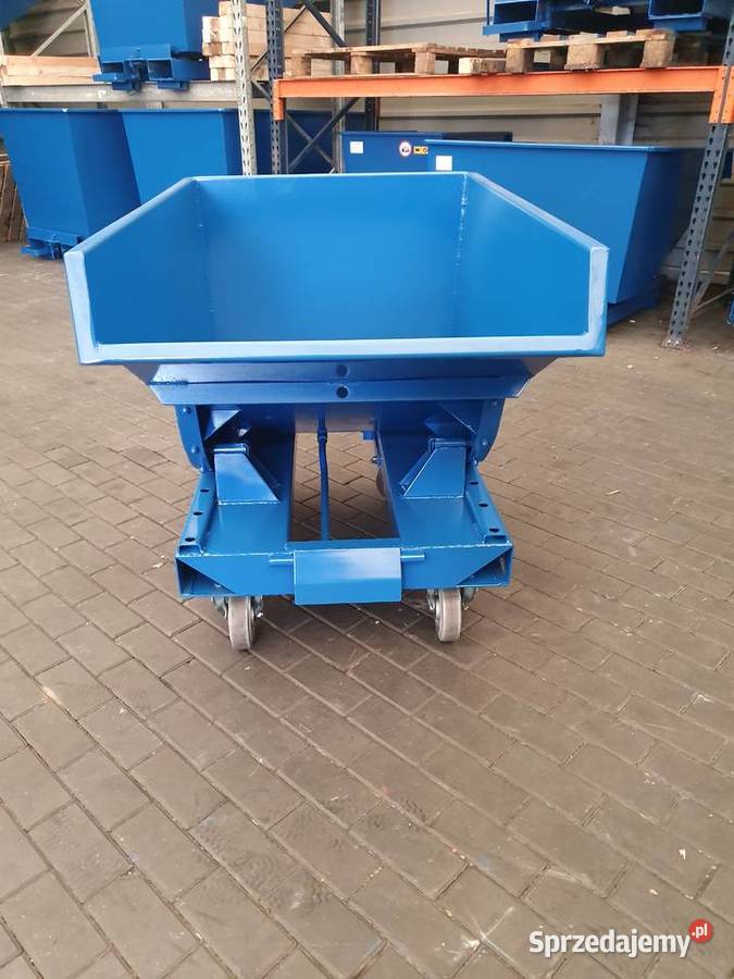 Kontener metalowy uchylny do wózka widłowego Dąbrowa Górnicza