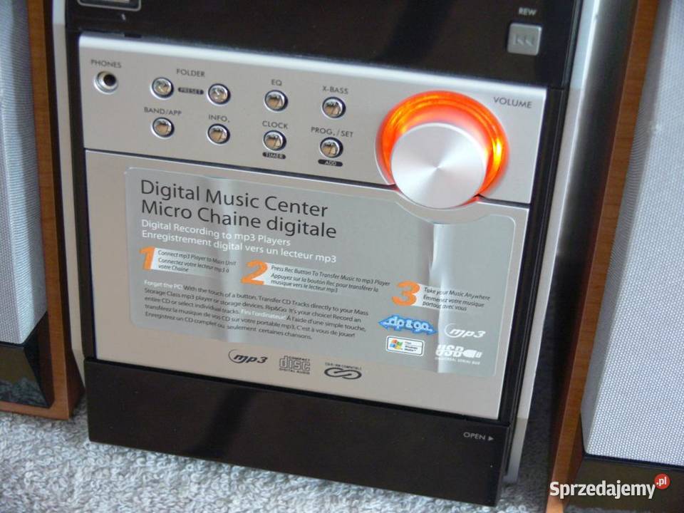 Wieża Thomson z kol mp3 USB rec sprawna WYSYŁK Jasło