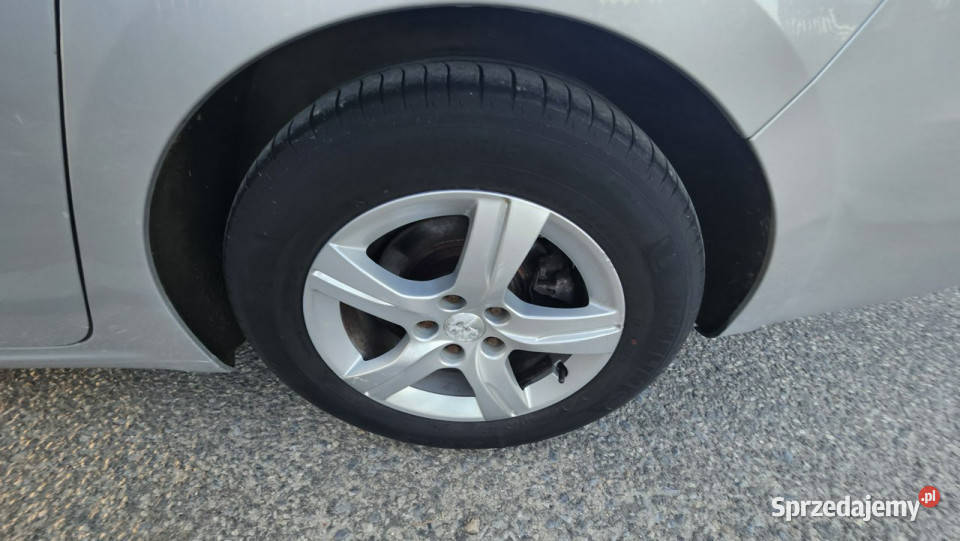 Peugeot 508 Peugeot 508 srebrny sedan na raty Kraków