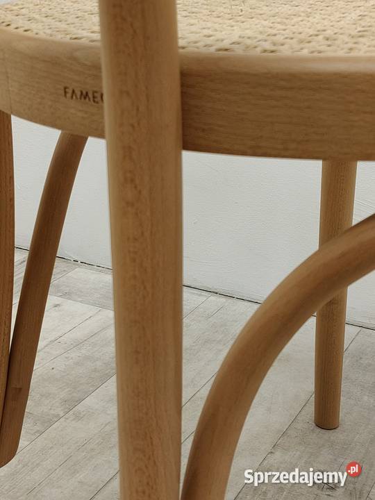krzesło model Thonet gięty buk siedzisko Radomsko