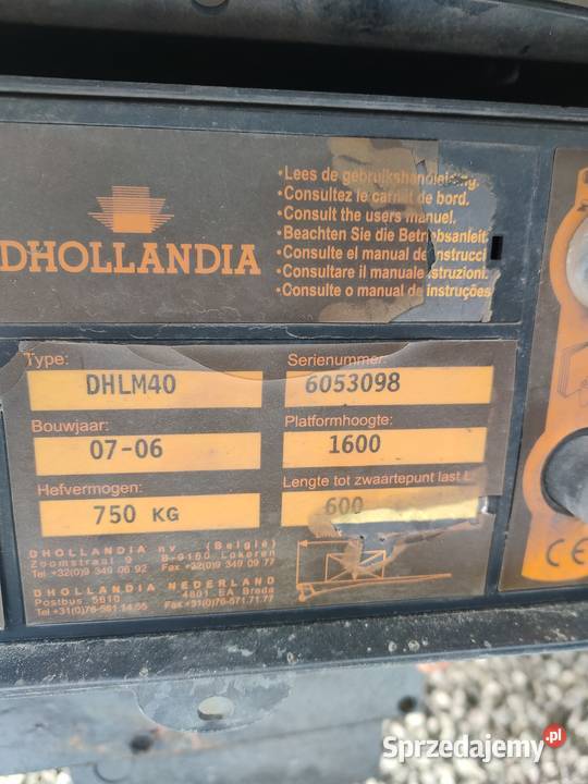 Renault Mascot winda kontener Renault