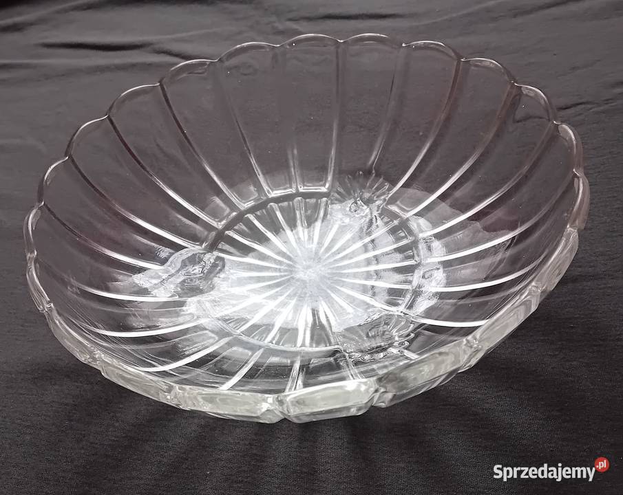 Miska na ślimaczych nóżkach Ząbkowice 1240 w Porcelana i szkło wielkopolskie