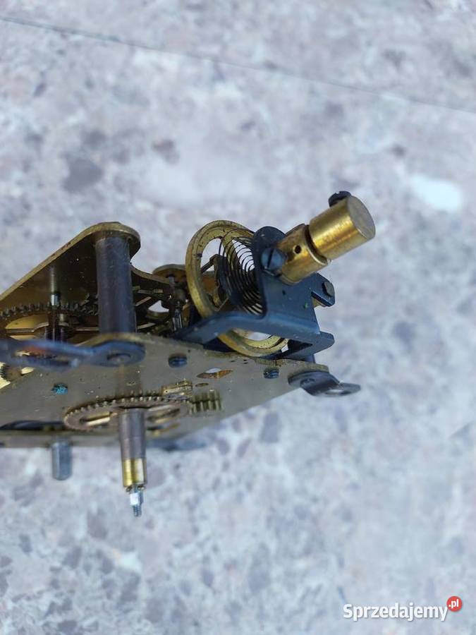 639 Mechanizm starego zegara Muhlheim chodzik pomorskie Tczew