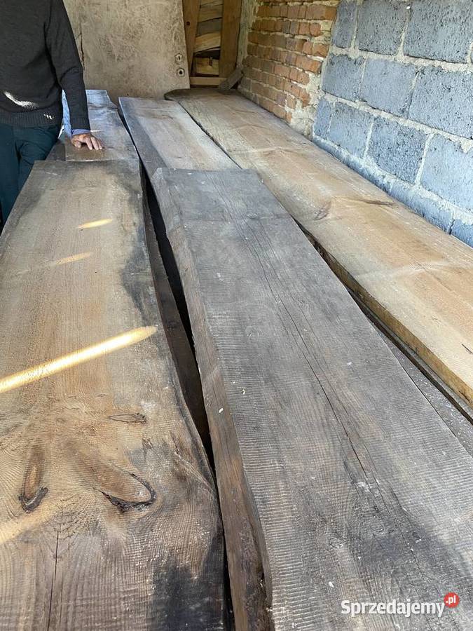 Sprzedam suche foszty sosnowe 1100 kubik małopolskie Myślenice