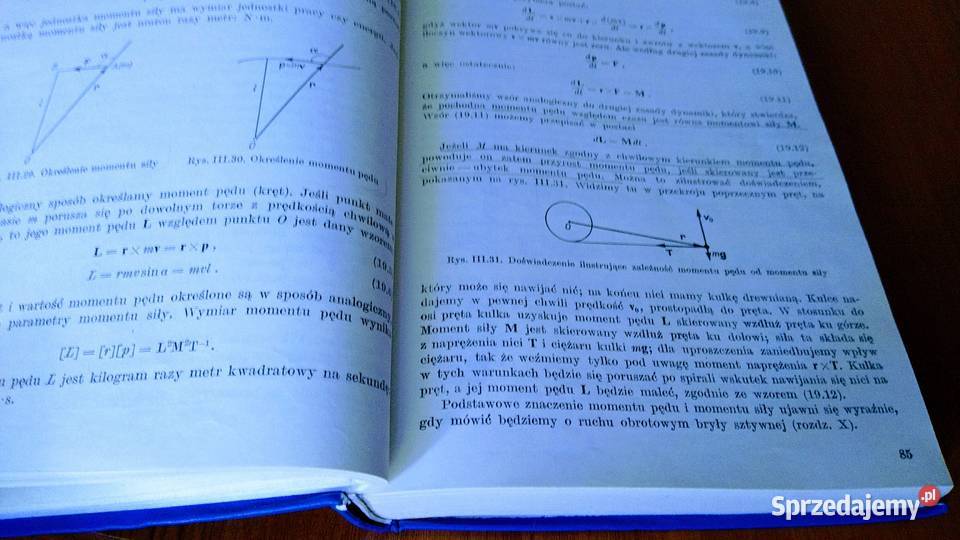 Mechanika i akustyka podręcznik Fizyka Książki naukowe i popularnonaukowe Gdańsk