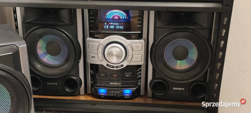 Wieża SONY GENEZI MHC GTZ3i Nowy Dwór Mazowiecki sprzedam