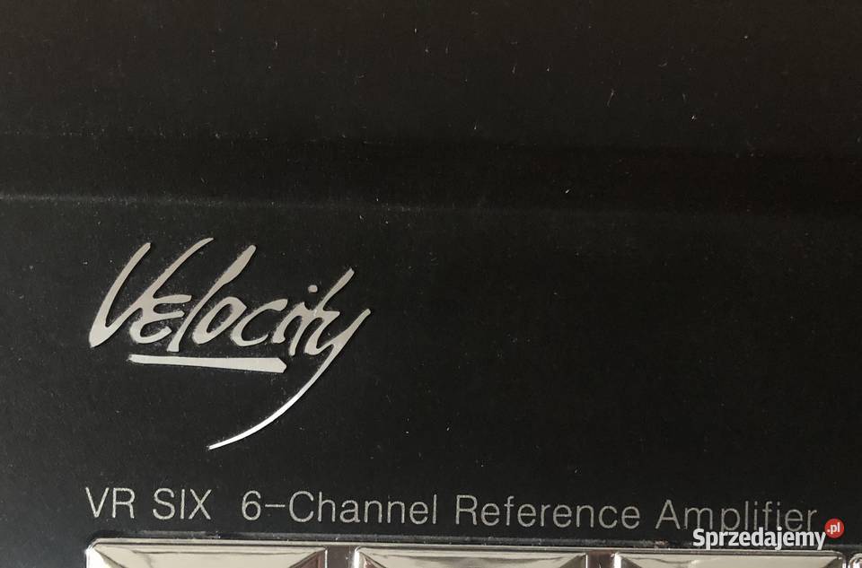 Wzmacniacz velocity VR SIX 6 kanałowy Warszawa