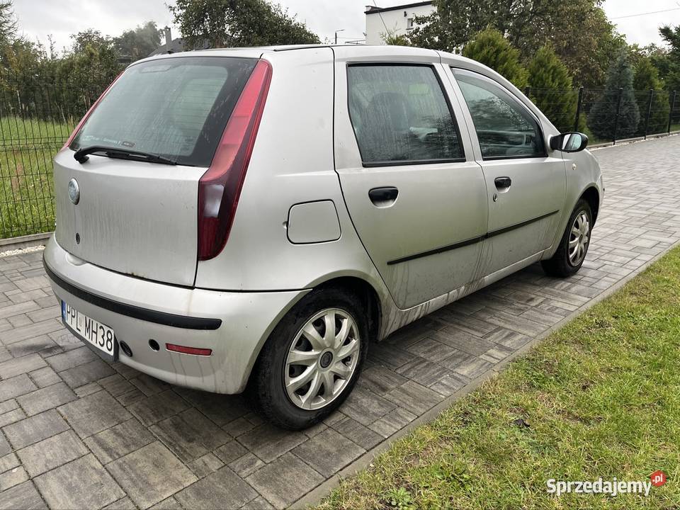 Fiat Punto 12 benzyna LPG 2006r wielkopolskie Tursko sprzedam