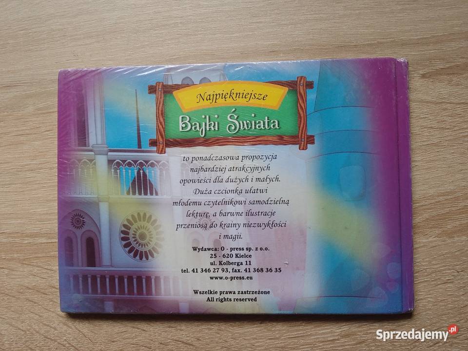 Książka Najpiękniejsze bajki świata twarda Chrzanów sprzedam