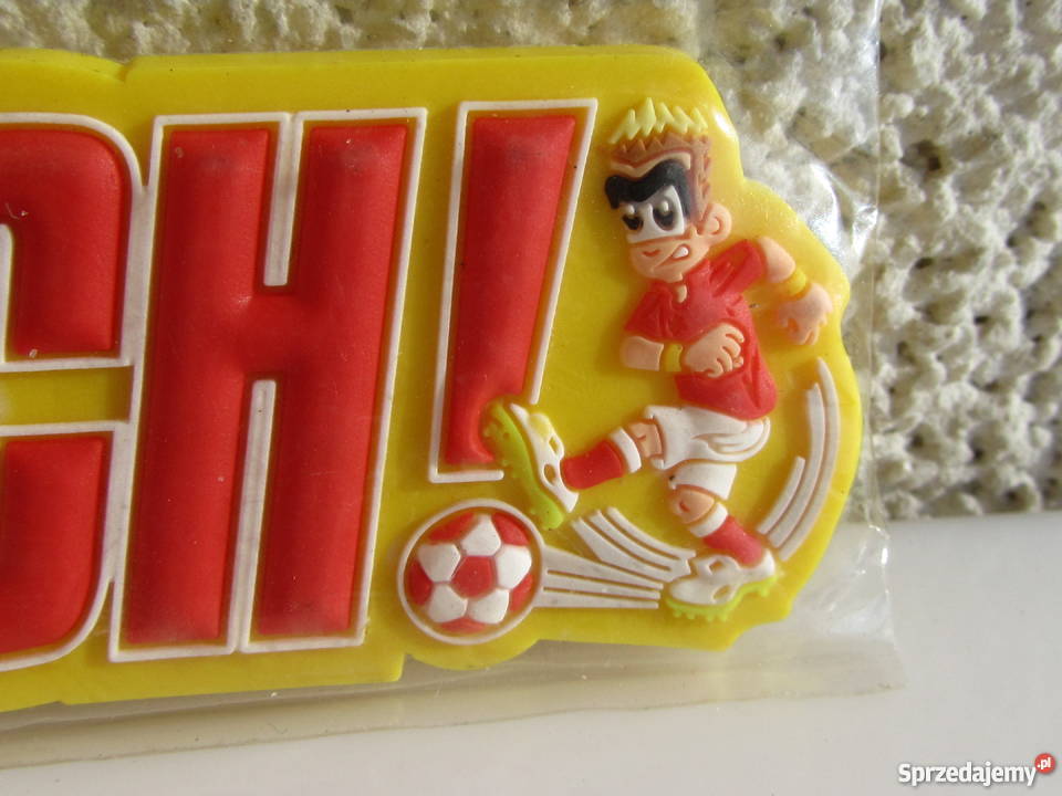 Brelok piłkarski z miękkiej gumy MATCH MECZ warmińsko-mazurskie Olecko