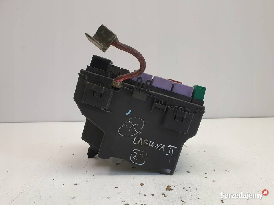 Renault Laguna II 19 DCI SKRZYNKA BEZPIECZNIKÓW Rudka