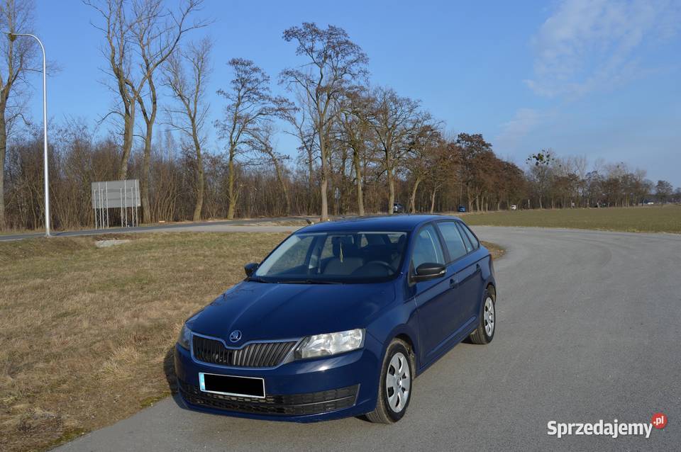 SKODA RAPID SPACEBACK 14 TDI CR 2015r klimatyzacja dolnośląskie Oleśnica