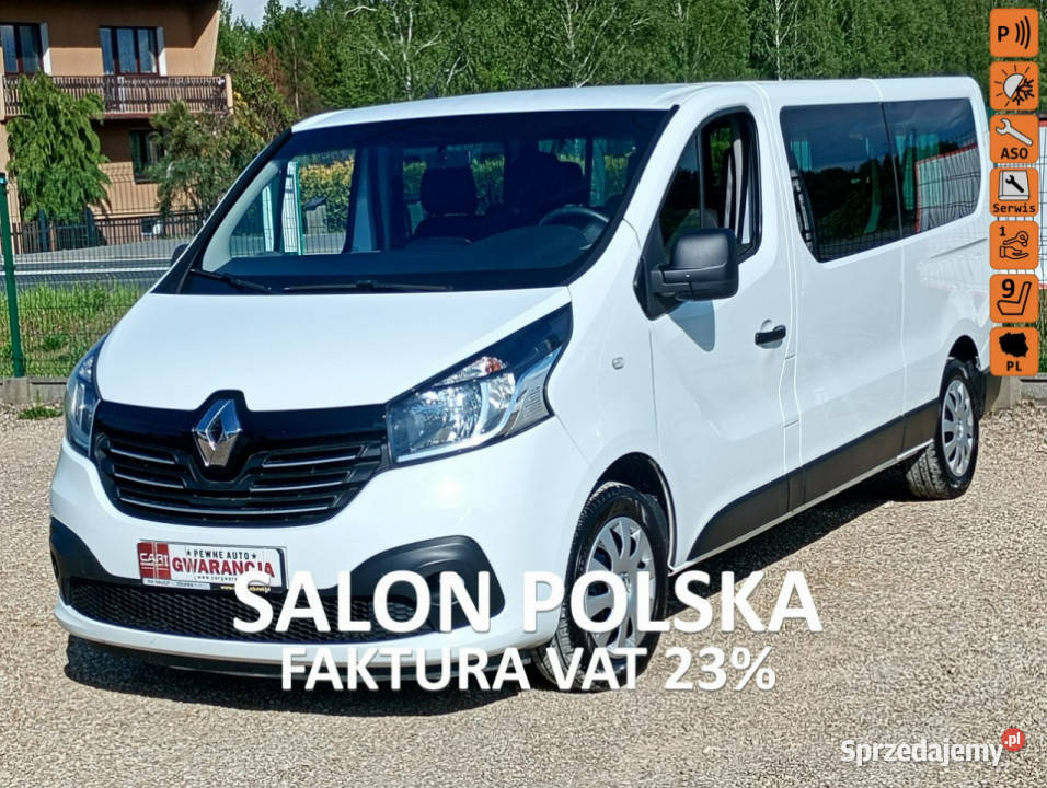 Renault Trafic krajowy longfv vat 23 III 2014 tempomat Chełm Śląski