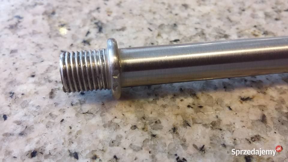 Rurka do lamp 230mm M10x1 kolor stal Warszawa