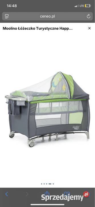 Łóżeczko turystyczne Moolino Happy warmińsko-mazurskie Morąg