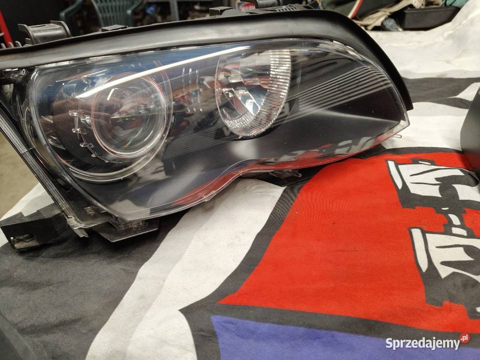 Bmw e46 lift lampy przednie bi Xenon oryginał łódzkie Aleksandrów Łódzki sprzedam