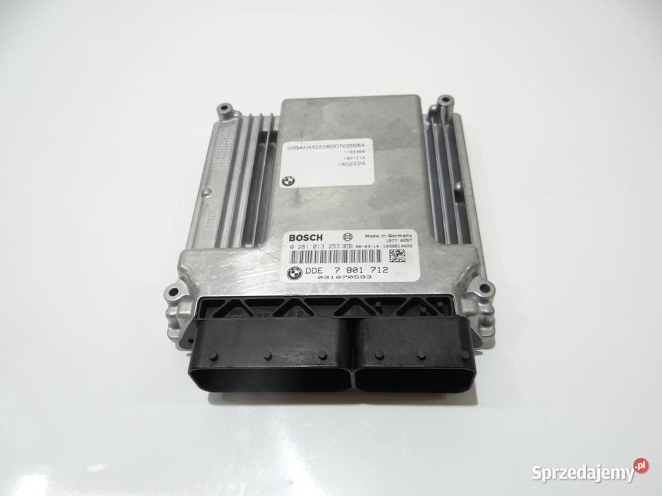 KOMPUTER STEROWNIK SILNIKA BMW E65 LCI 306D3 Czujniki i sterowniki Strzyżewice