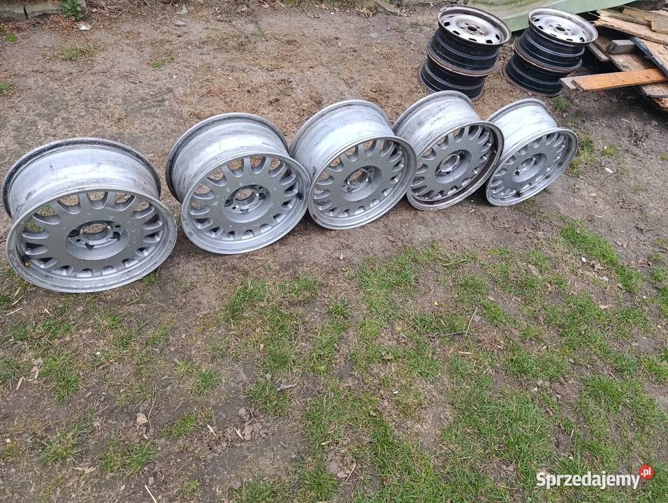 Felgi aluminiowe BMW 15 5x120 oryginał OEM E32 Sosnowiec