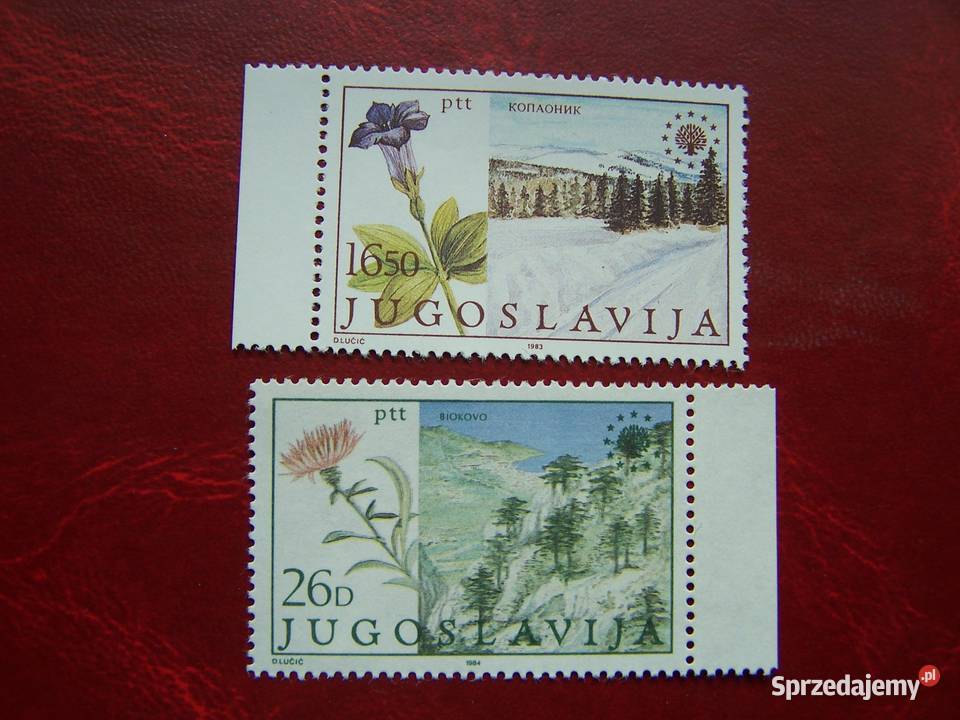 Jugosławia 1984 MNH Mi 205354 Flora Tychy sprzedam