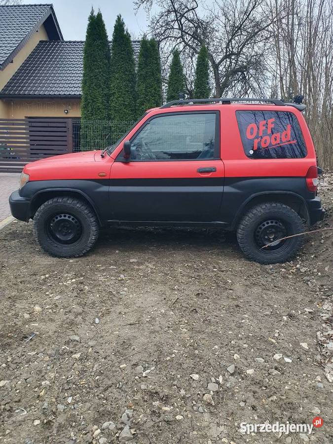 Pajero pinin 18 gdi plus nowy lpg czerwony Łazy