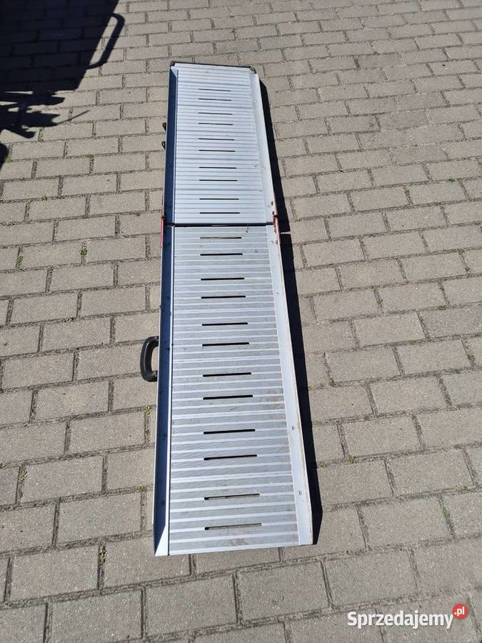 Aluminiowa rampa do auta psów Ferribiella Motoryzacja łódzkie