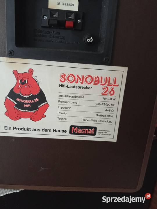 Kolumny magnat sonobull 26