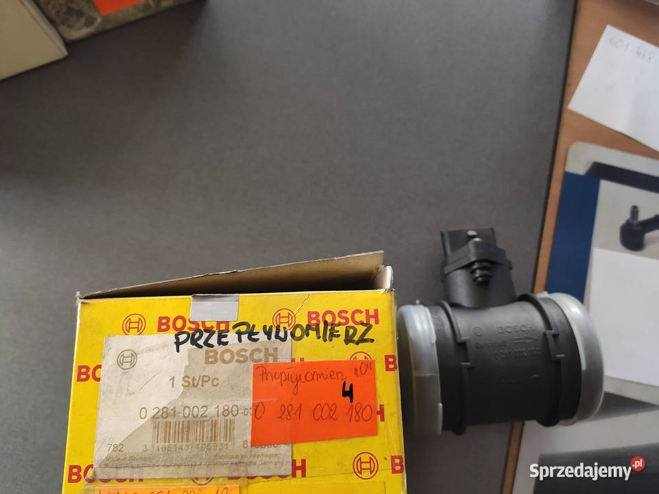 Przepływomierz masowy powietrza 0 281 002 180 osobowe Limanowa