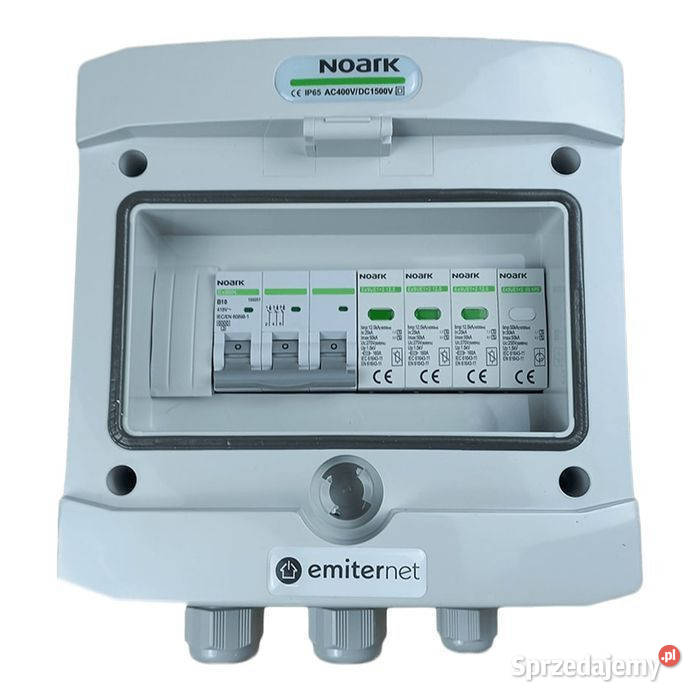 Rozdzielnica AC EMITER EM47NAC Noark T12 10 A 3F
