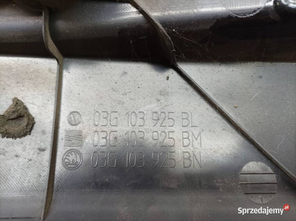POKRYWA ZAWORÓW 03G103925BR 19 TDI Volkswagen sprzedam