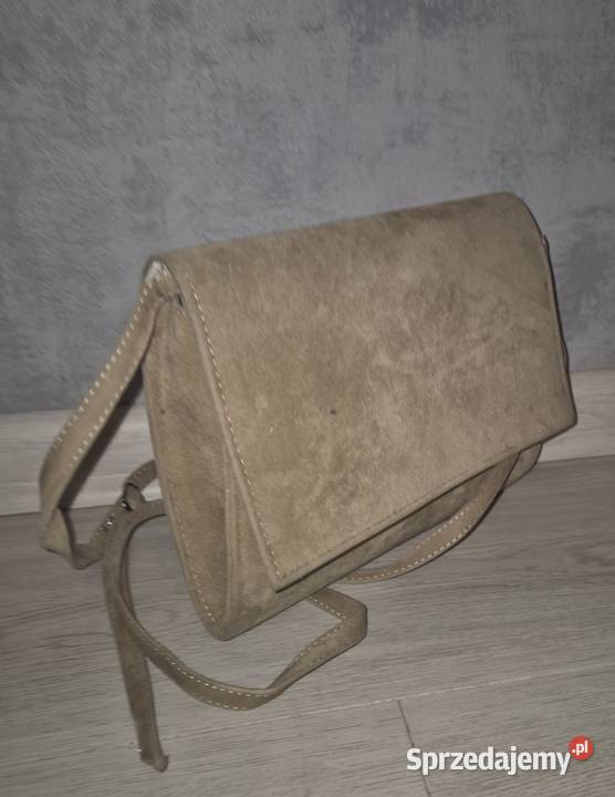 Torebka damska beżowa camel łódzkie Łódź