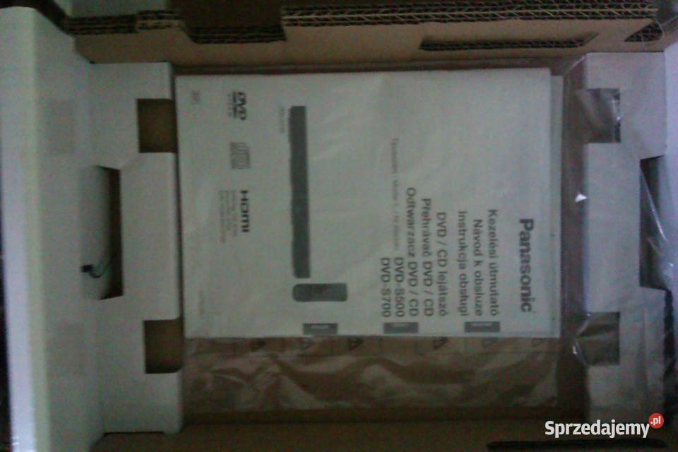 Odtwarzacz DVD PANASONIC S700EPK Panasonic Warszawa