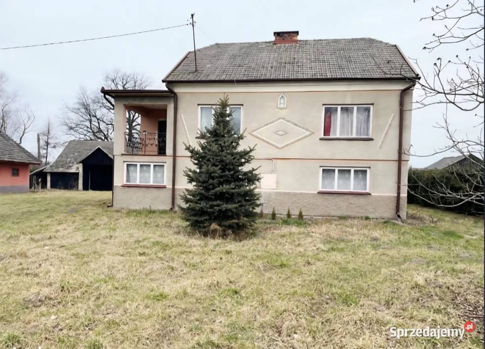 DOM MUROWANY DUŻY OGRÓD 50A JADOWNIKI MOKRE GM mieszkalny