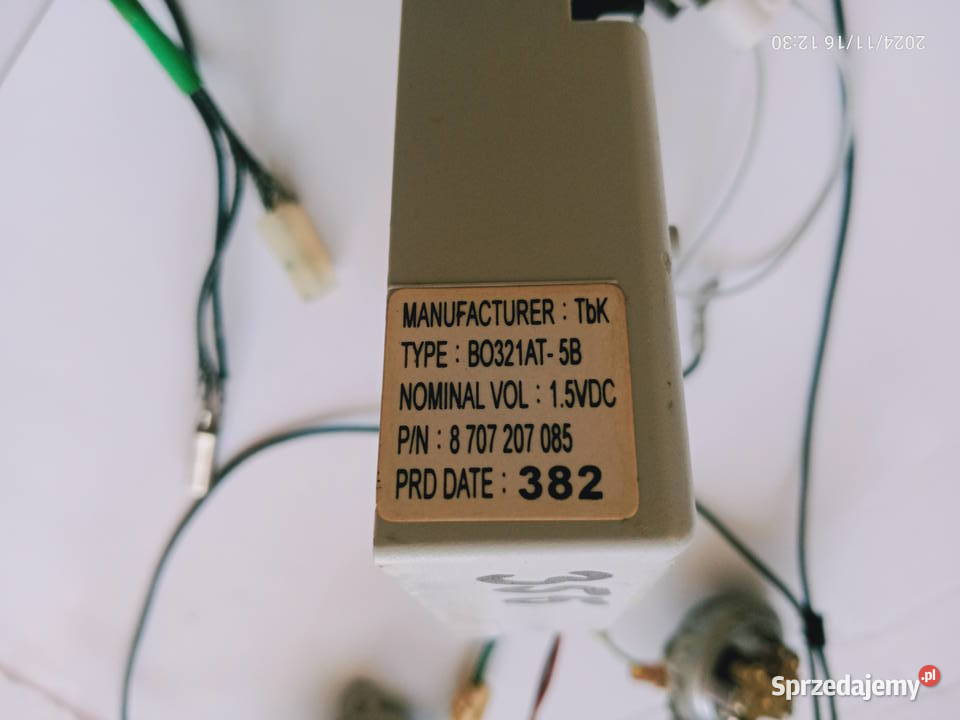 BO321 B0 321 Junkers Neckar 355 generator iskry Ogrzewanie Kielce