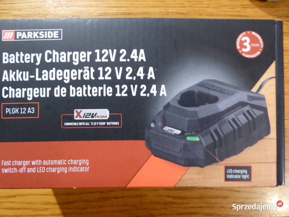 Nieużywana ładowarka 12V24A50W PARKSIDE PLGK 12 warmińsko-mazurskie Olsztyn