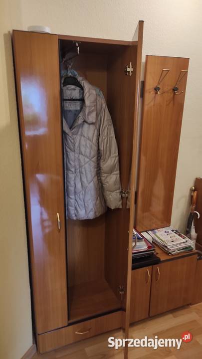 Garderoba do korytarza szafa komoda wieszak 36cm