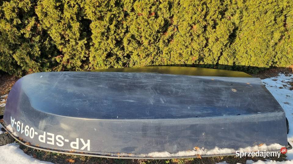Łódka plastikowa plus wózek slipowy kujawsko-pomorskie Sępólno Krajeńskie